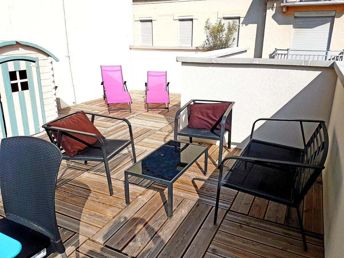 Les Fruits De Mer, Terrasse Sud, Parking Gratuit, Calme Et Tout A Pied Berck Dış mekan fotoğraf